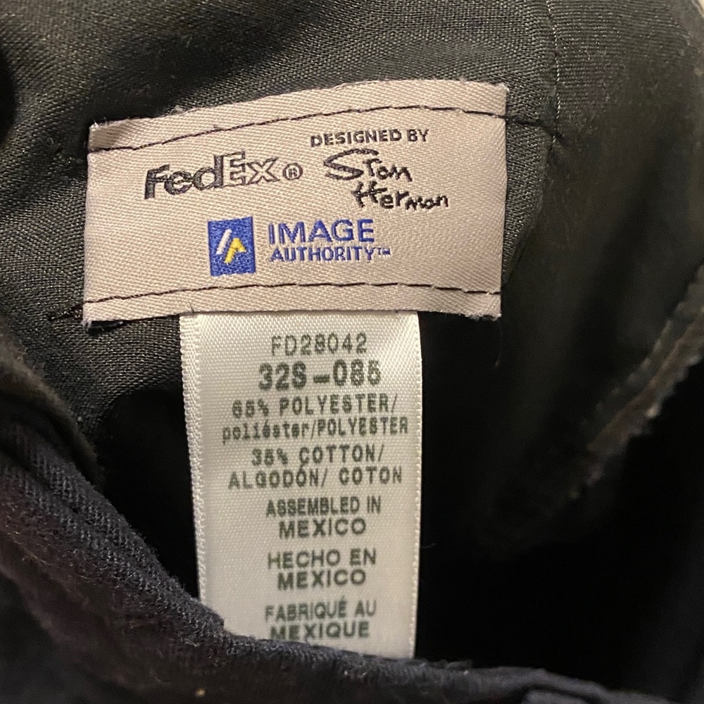 FedEx Black Cargo Shorts Sz S/M